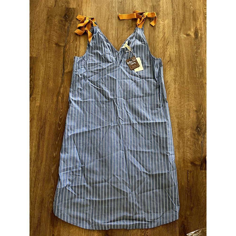 Excellent Condition MATILDA JANE sandy seashell blue cover up dress size small